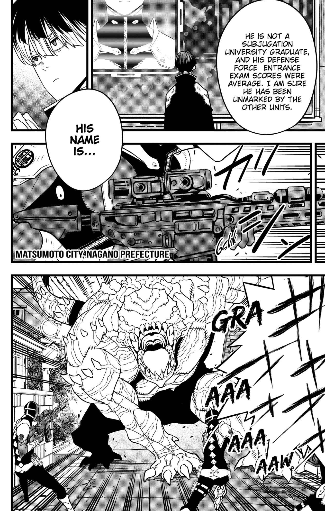 Kaiju No. 8 Chapter 58 - Page 12