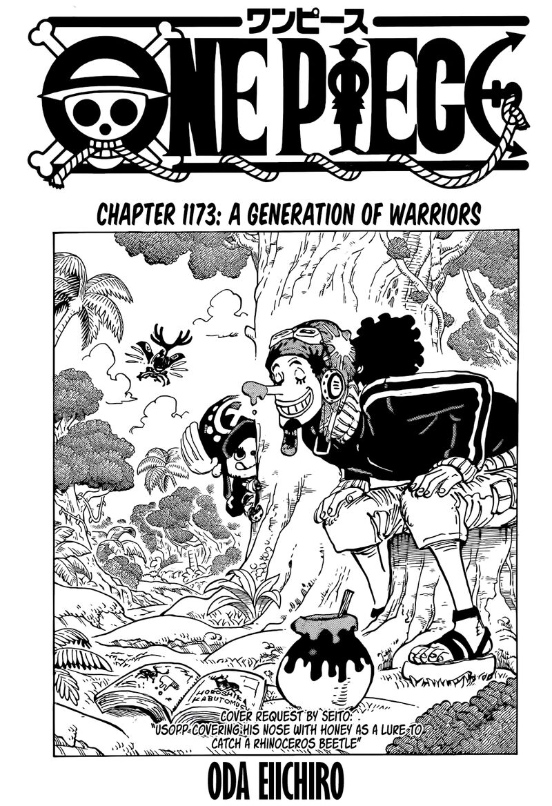 One Piece Chapter 1173 - Page 1