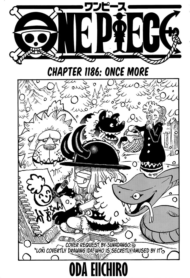 One Piece Chapter 1186 - Page 1