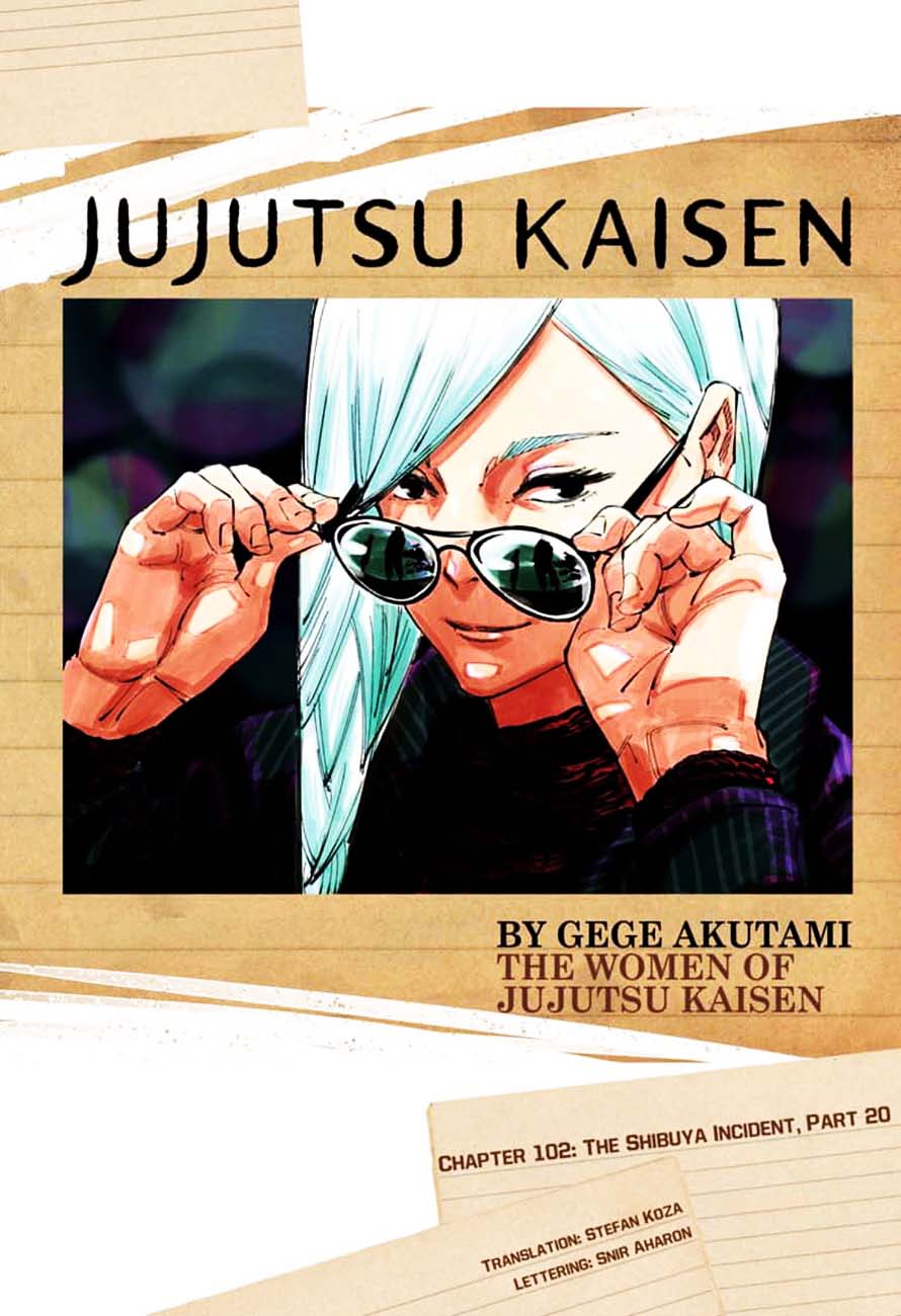 Jujutsu Kaisen Chapter 102 - Page 1