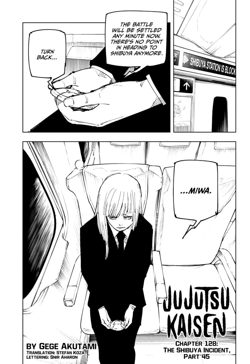 Jujutsu Kaisen Chapter 128 - Page 1