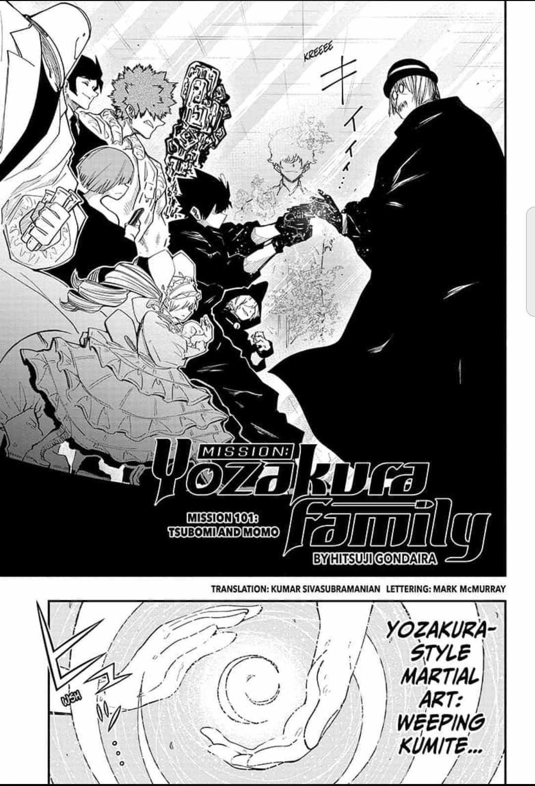 Mission: Yozakura Family Chapter 101 - Page 1