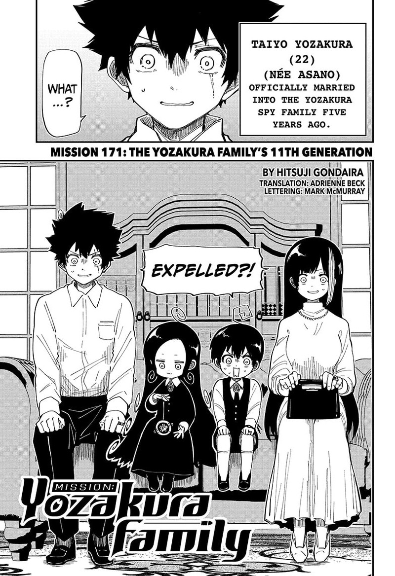 Mission: Yozakura Family Chapter 171 - Page 1