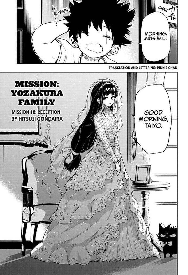 Mission: Yozakura Family Chapter 18 - Page 1