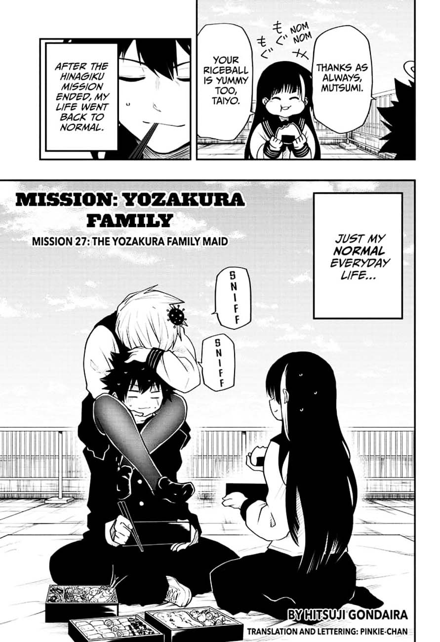 Mission: Yozakura Family Chapter 27 - Page 1