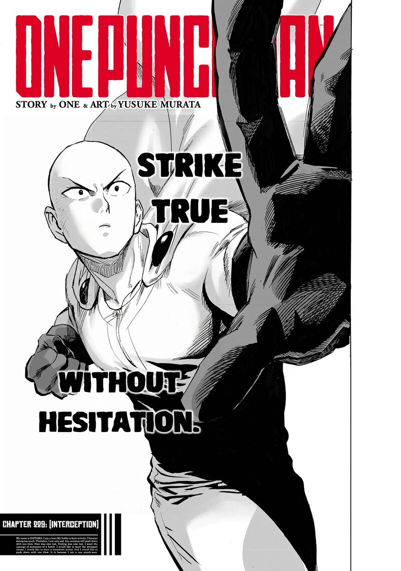 One Punch Man Chapter 290 - Page 1