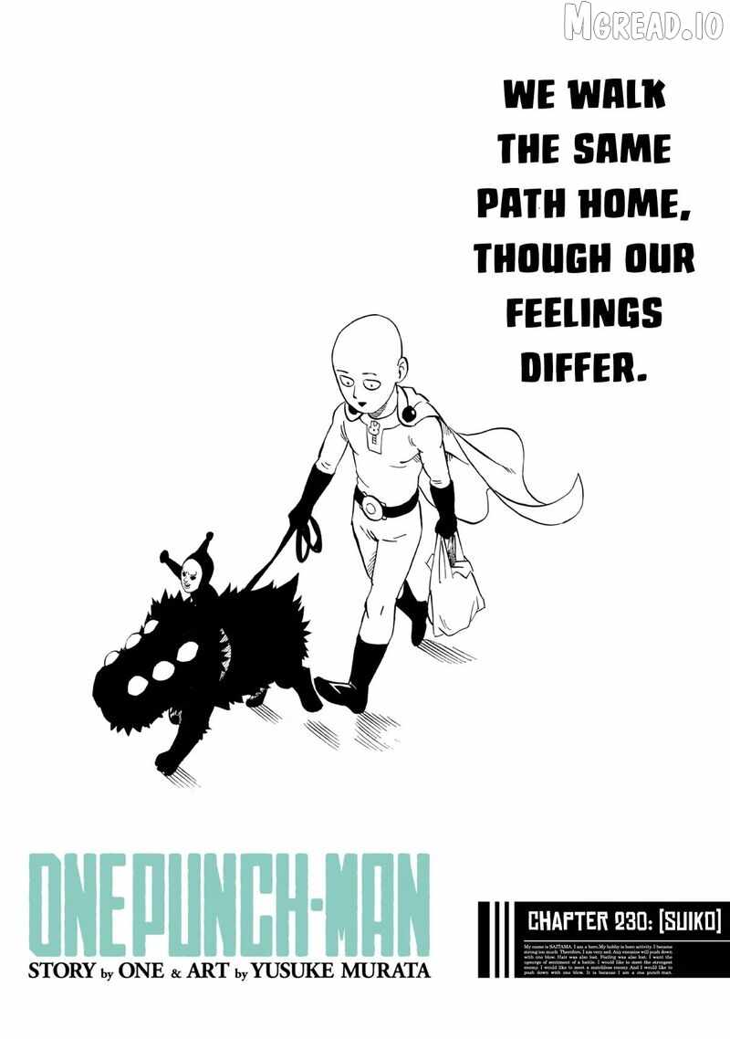 One Punch Man Chapter 291 - Page 1
