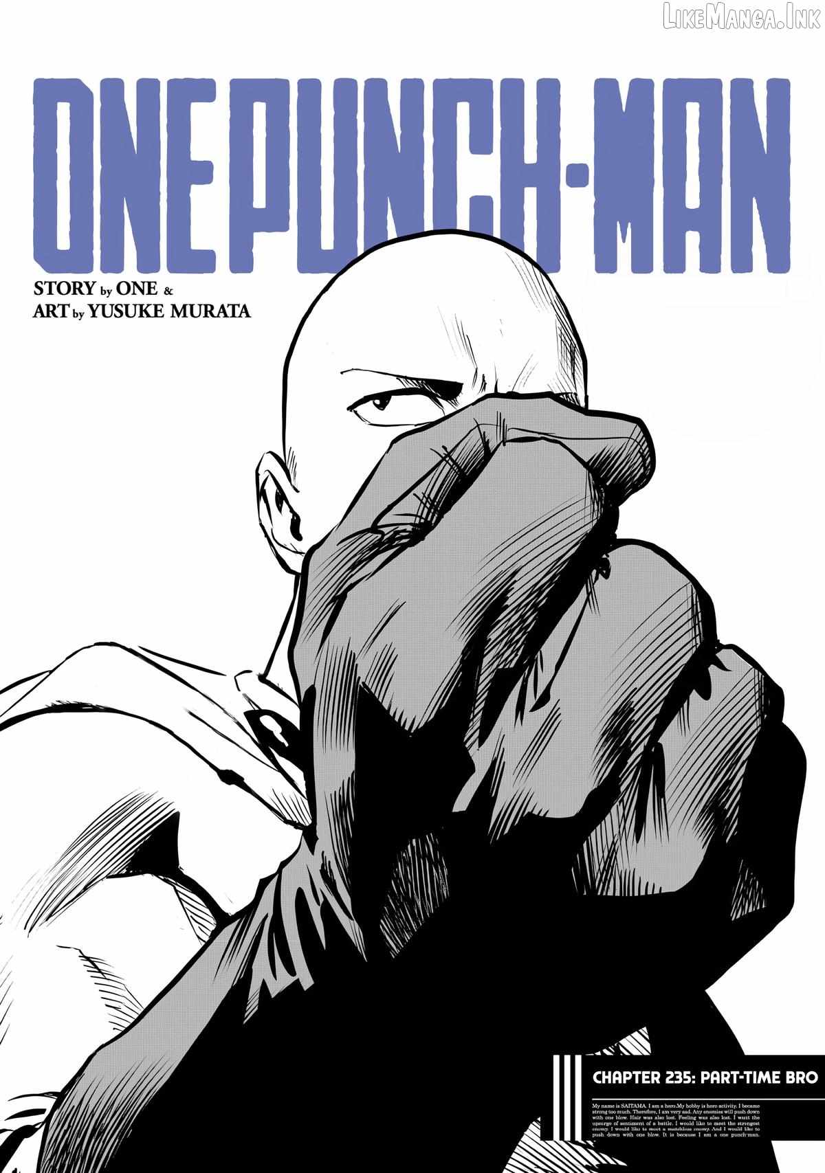 One Punch Man Chapter 296 - Page 1