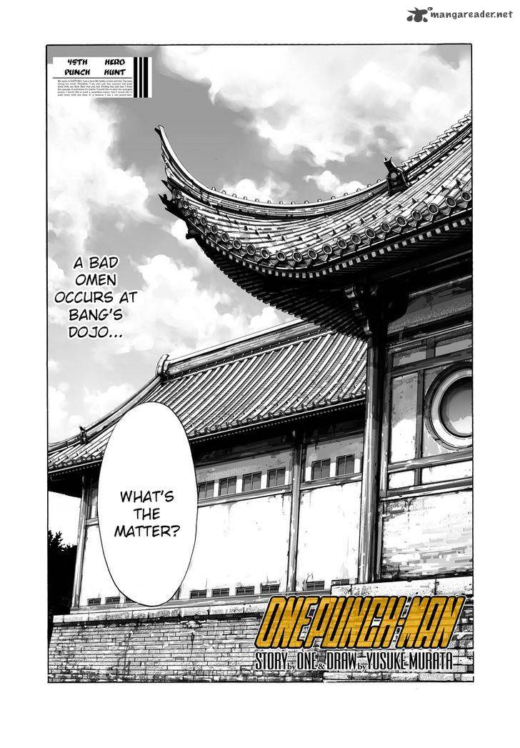 One Punch Man Chapter 71 - Page 1