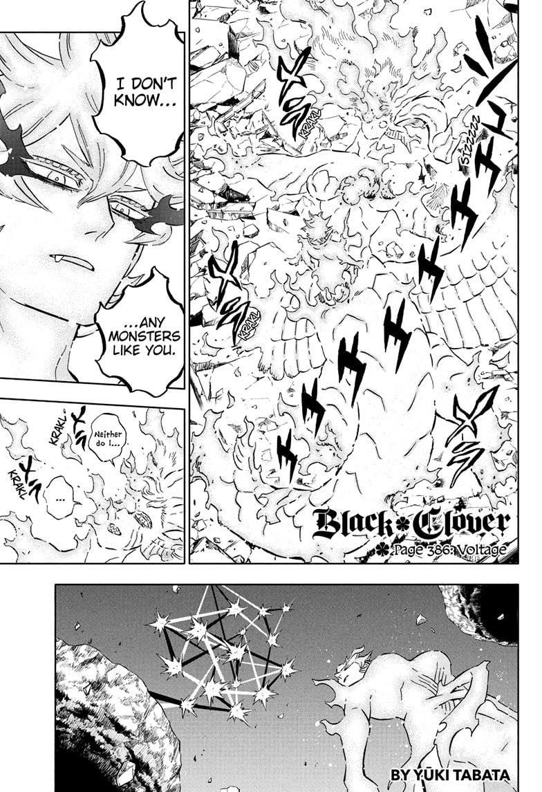 Black Clover Chapter 386 - Page 1