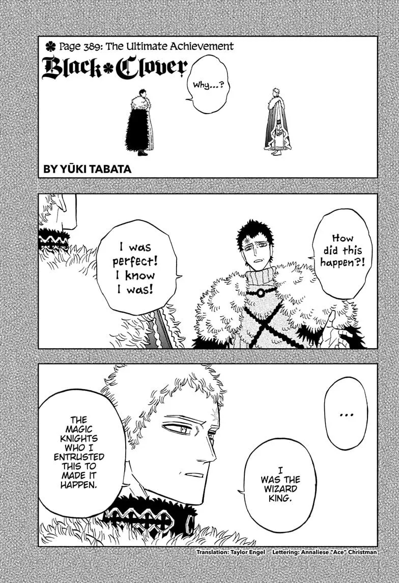 Black Clover Chapter 389 - Page 1