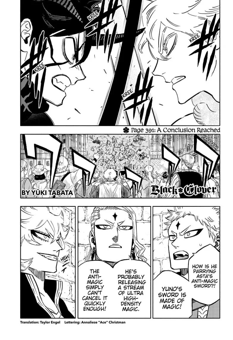 Black Clover Chapter 391 - Page 1