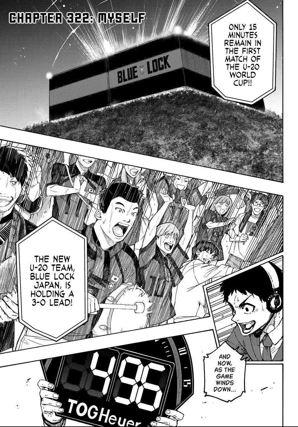 Blue Lock Chapter 322 - Page 1
