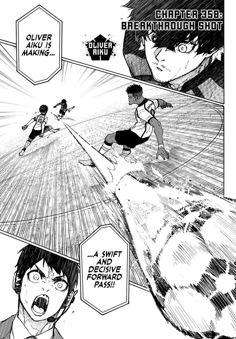 Blue Lock Chapter 358 - Page 1