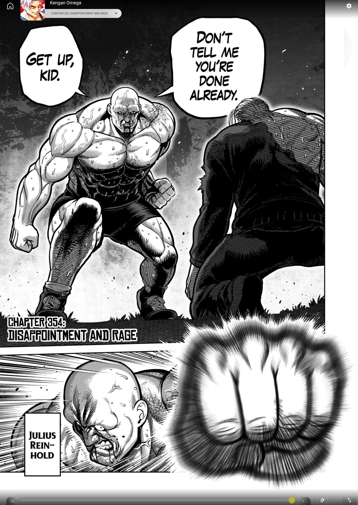 Kengan Omega Chapter 354 - Page 1