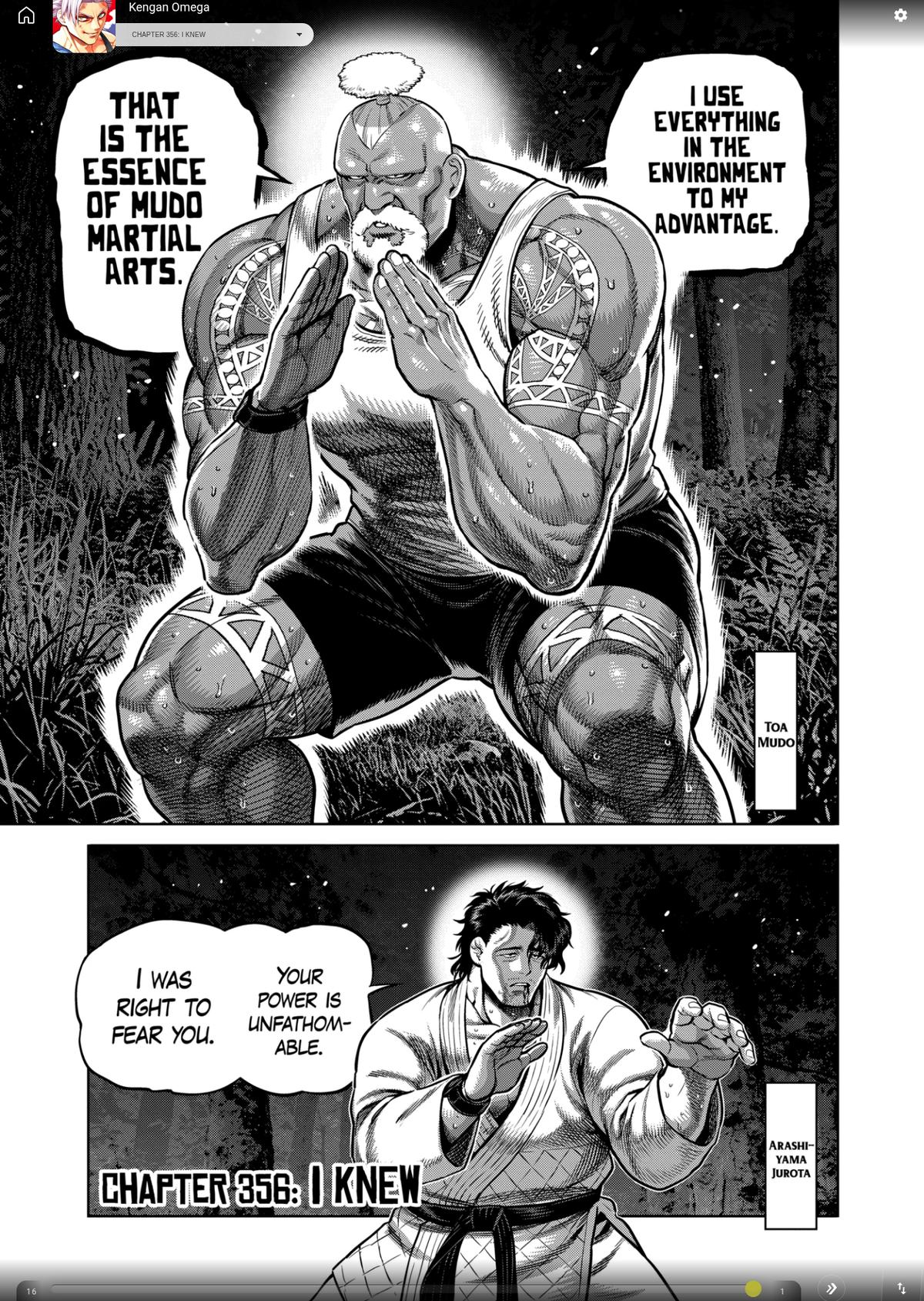 Kengan Omega Chapter 356 - Page 1