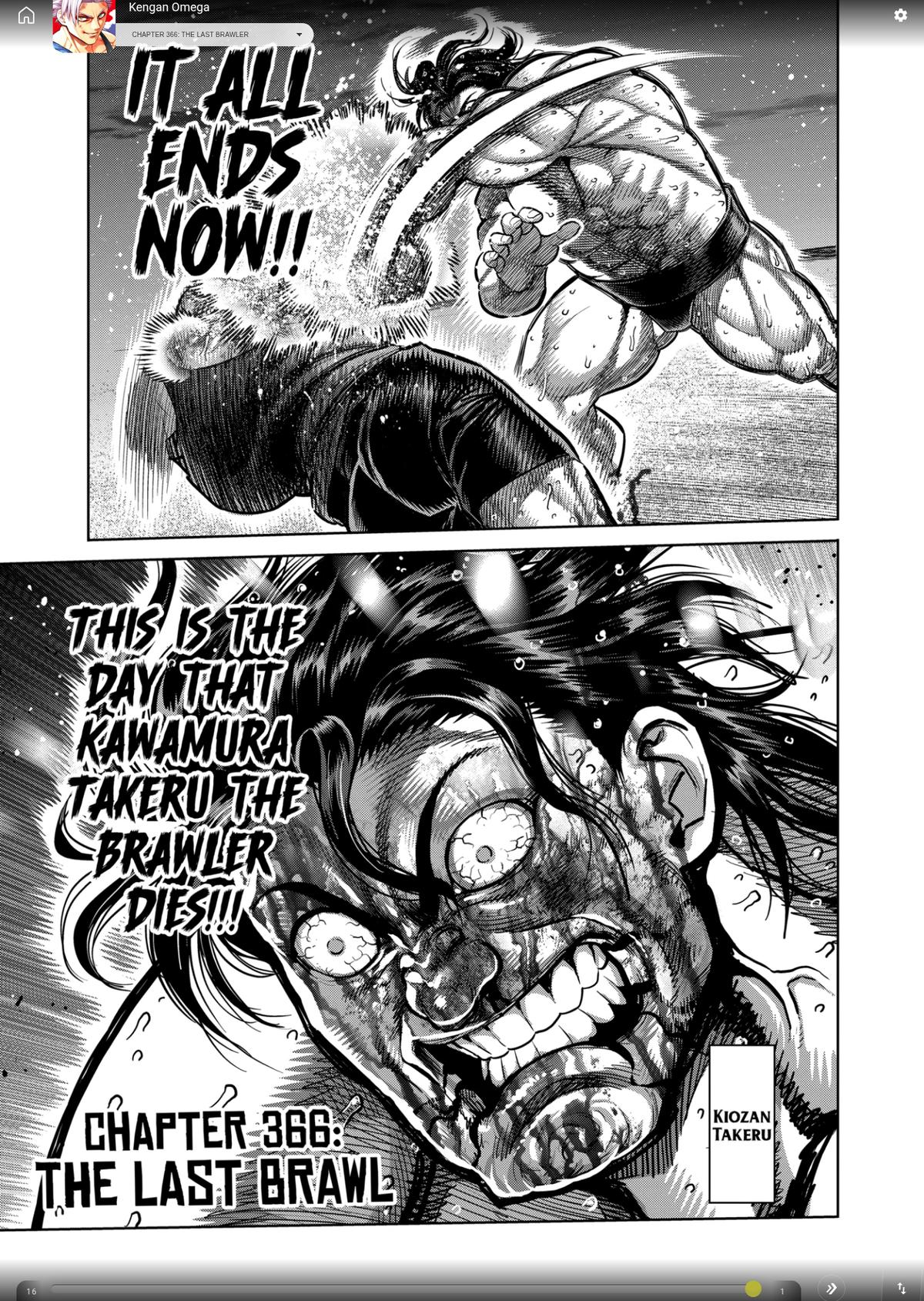 Kengan Omega Chapter 366 - Page 1