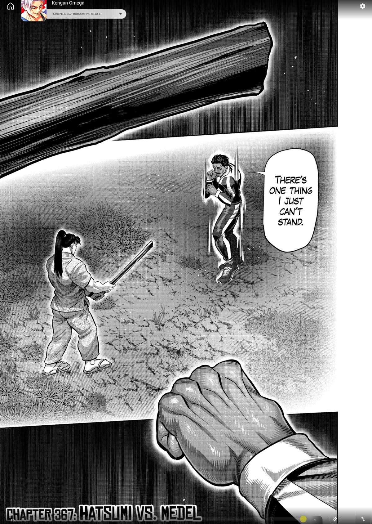 Kengan Omega Chapter 367 - Page 1