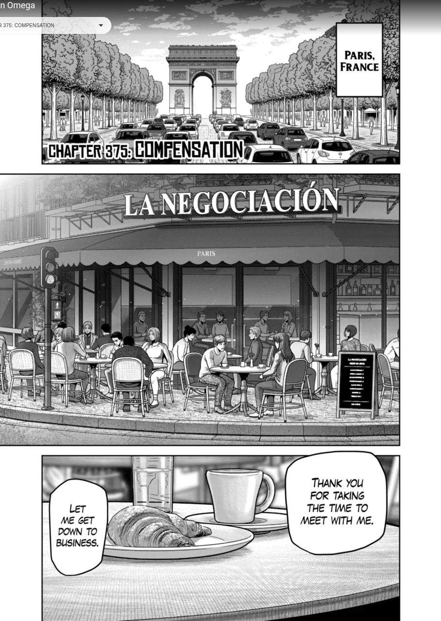 Kengan Omega Chapter 375 - Page 1