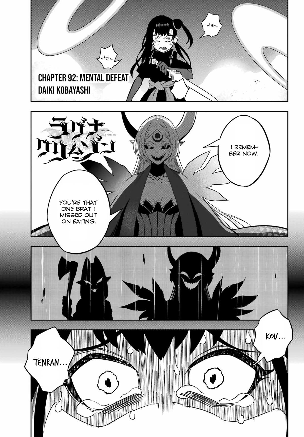 Ragna Crimson Chapter 92 - Page 1