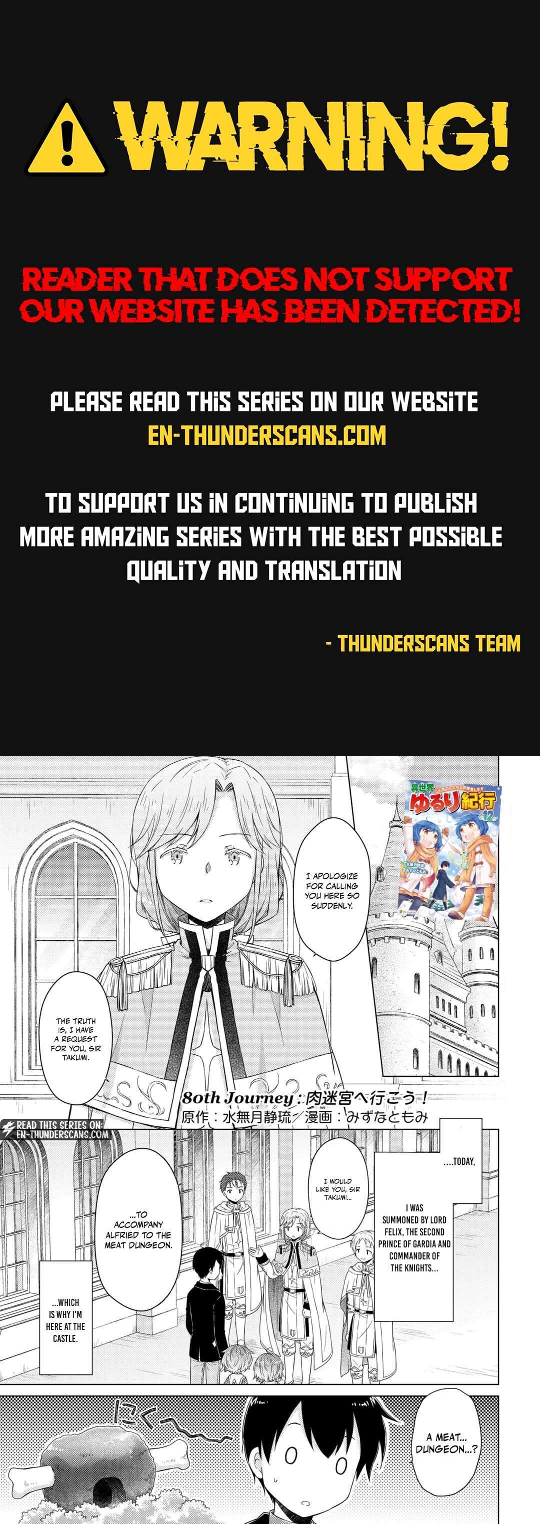 Isekai Yururi Kikou: Raising Children While Being An Adventurer Chapter 80 - Page 1