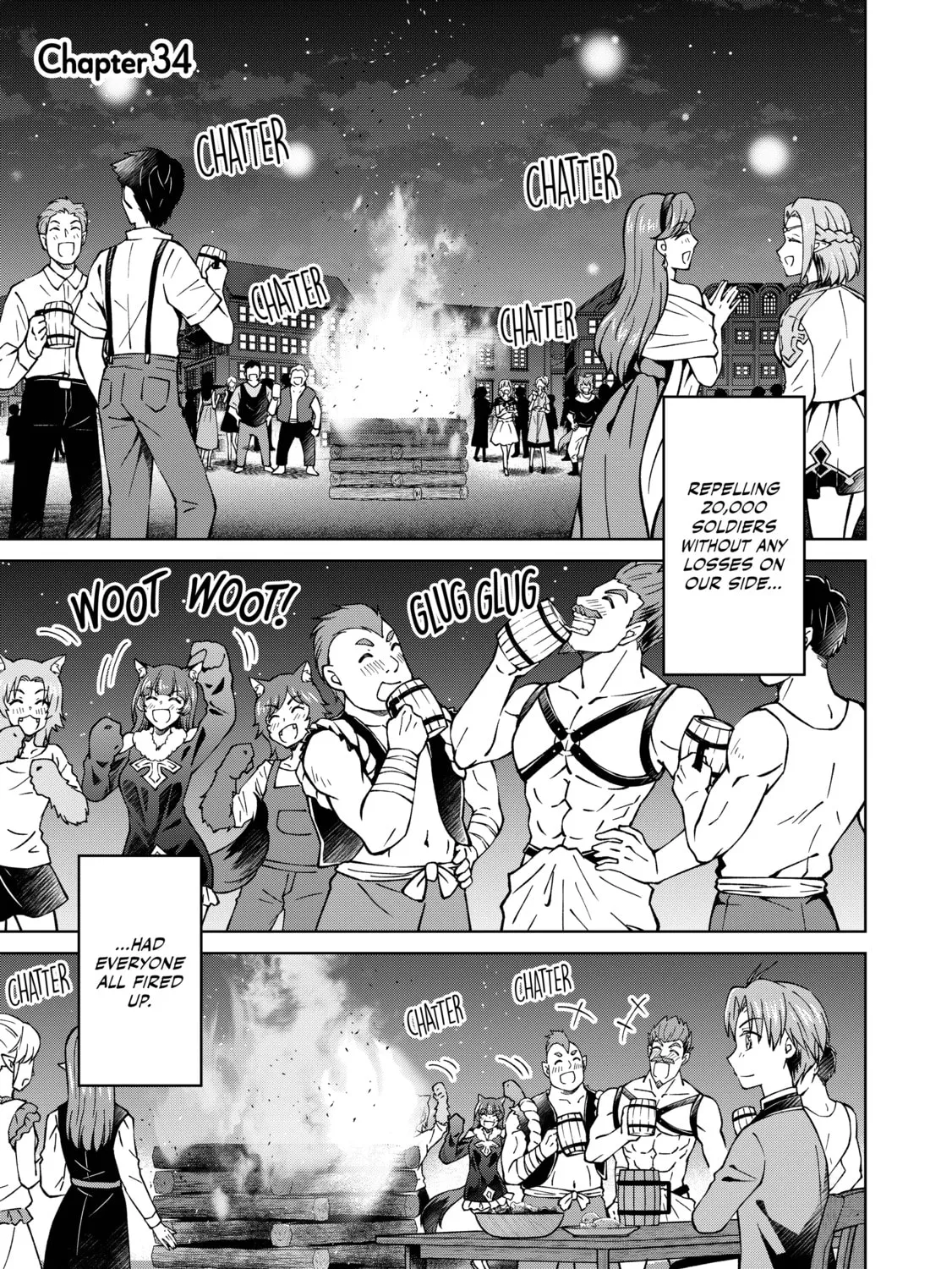 My Noble Family is Headed For Ruin, So I May As Well Study Magic In My Free Time Chapter 34 - Page 1
