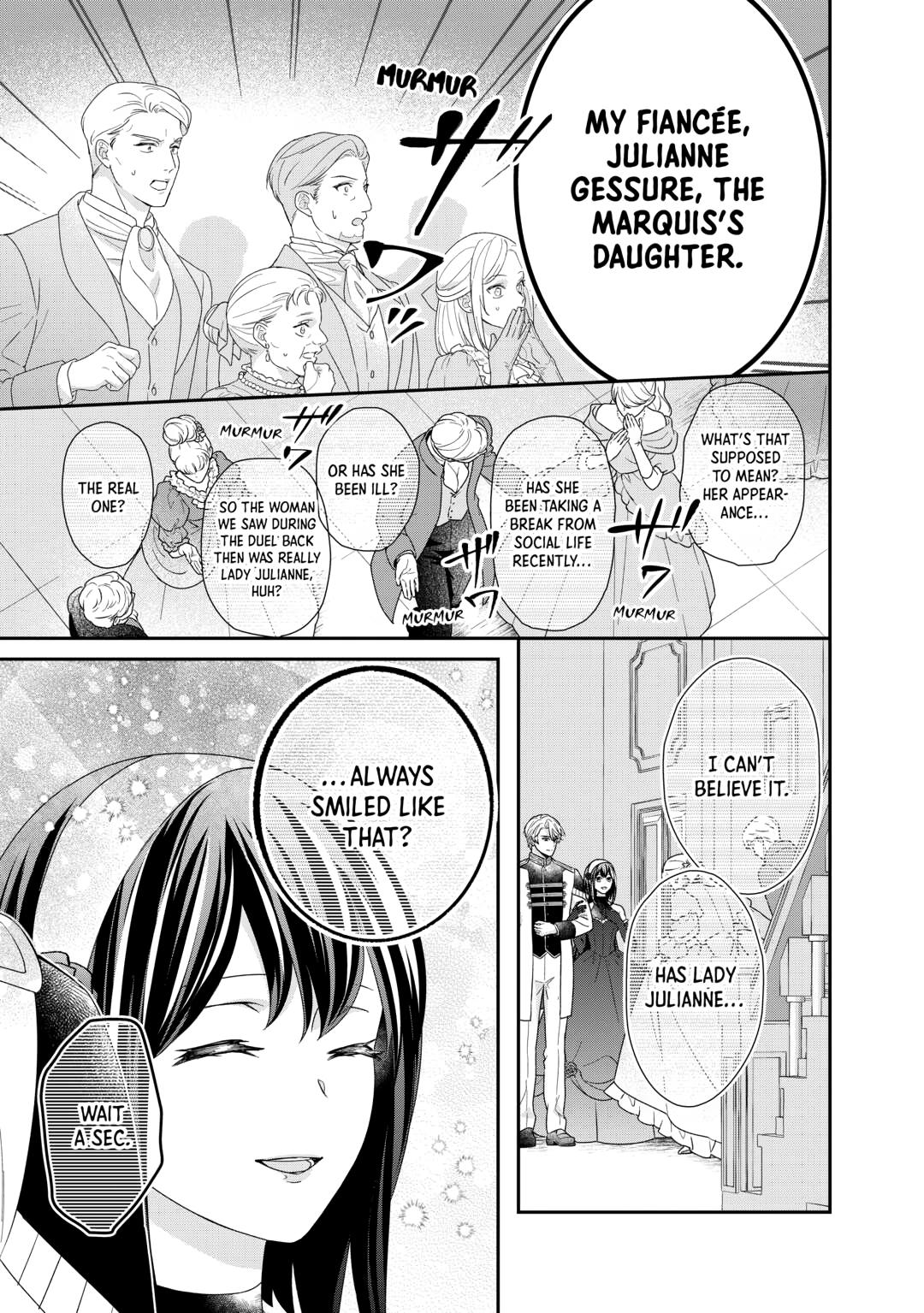 The Struggle of Being Reincarnated as the Marquess’s Daughter: I’ll Deal with What’s Coming to Me! Chapter 36 - Page 15