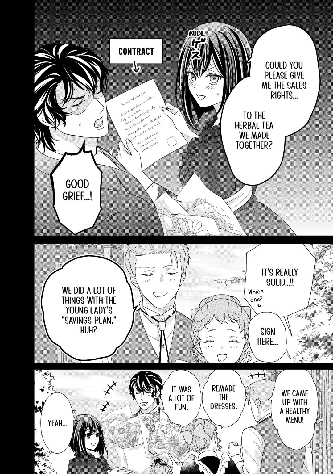 The Struggle of Being Reincarnated as the Marquess’s Daughter: I’ll Deal with What’s Coming to Me! Chapter 36 - Page 6