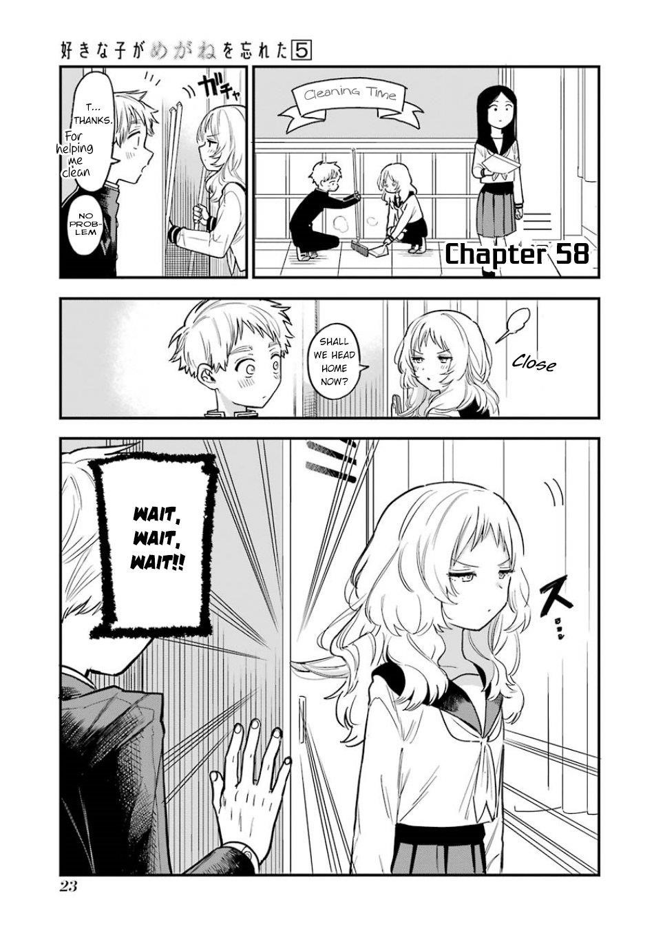 The Girl I Like Forgot Her Glasses Chapter 58 - Page 2