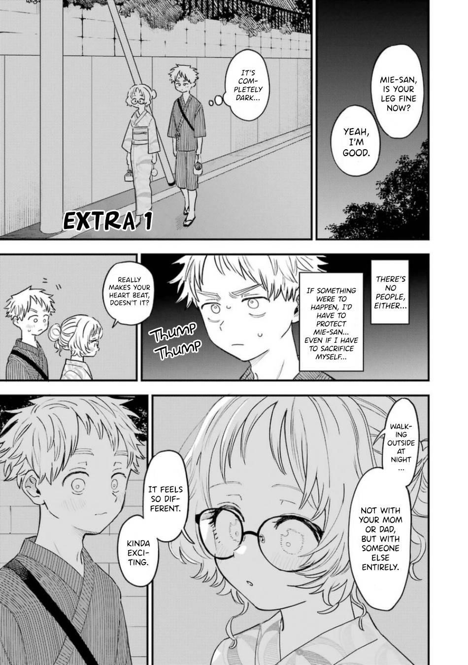 The Girl I Like Forgot Her Glasses Chapter 81.5 - Page 1