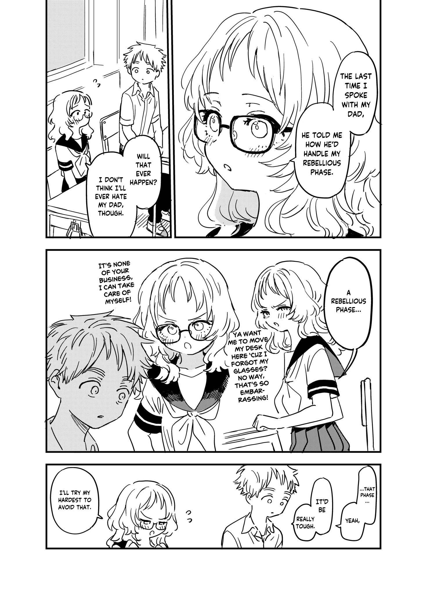 The Girl I Like Forgot Her Glasses Chapter 98.1 - Page 1