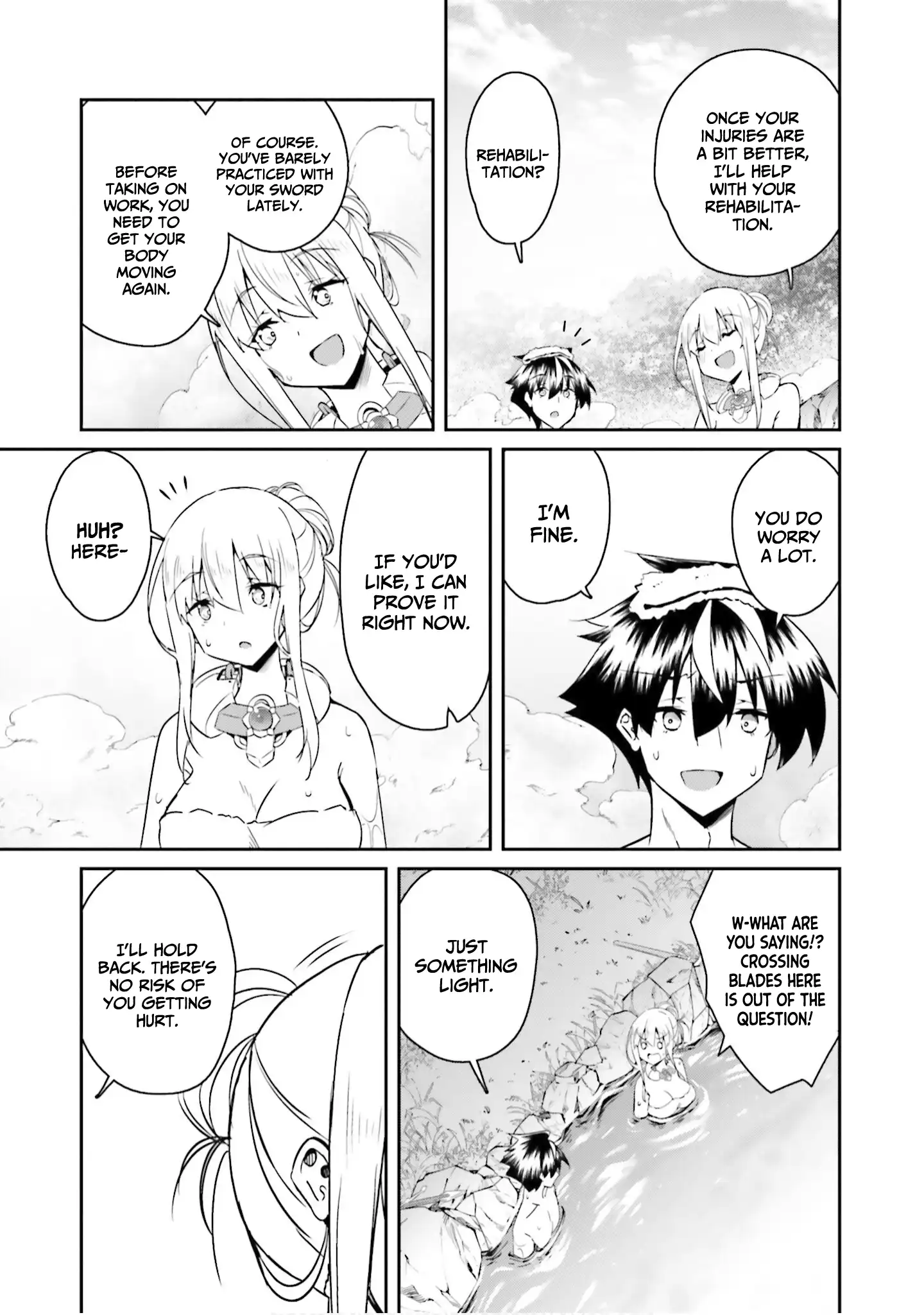 My childhood friend who I used to train swordsmanship with became a slave, so I, as an S-Rank adventurer decided to buy her and protect her Chapter 24 - Page 14
