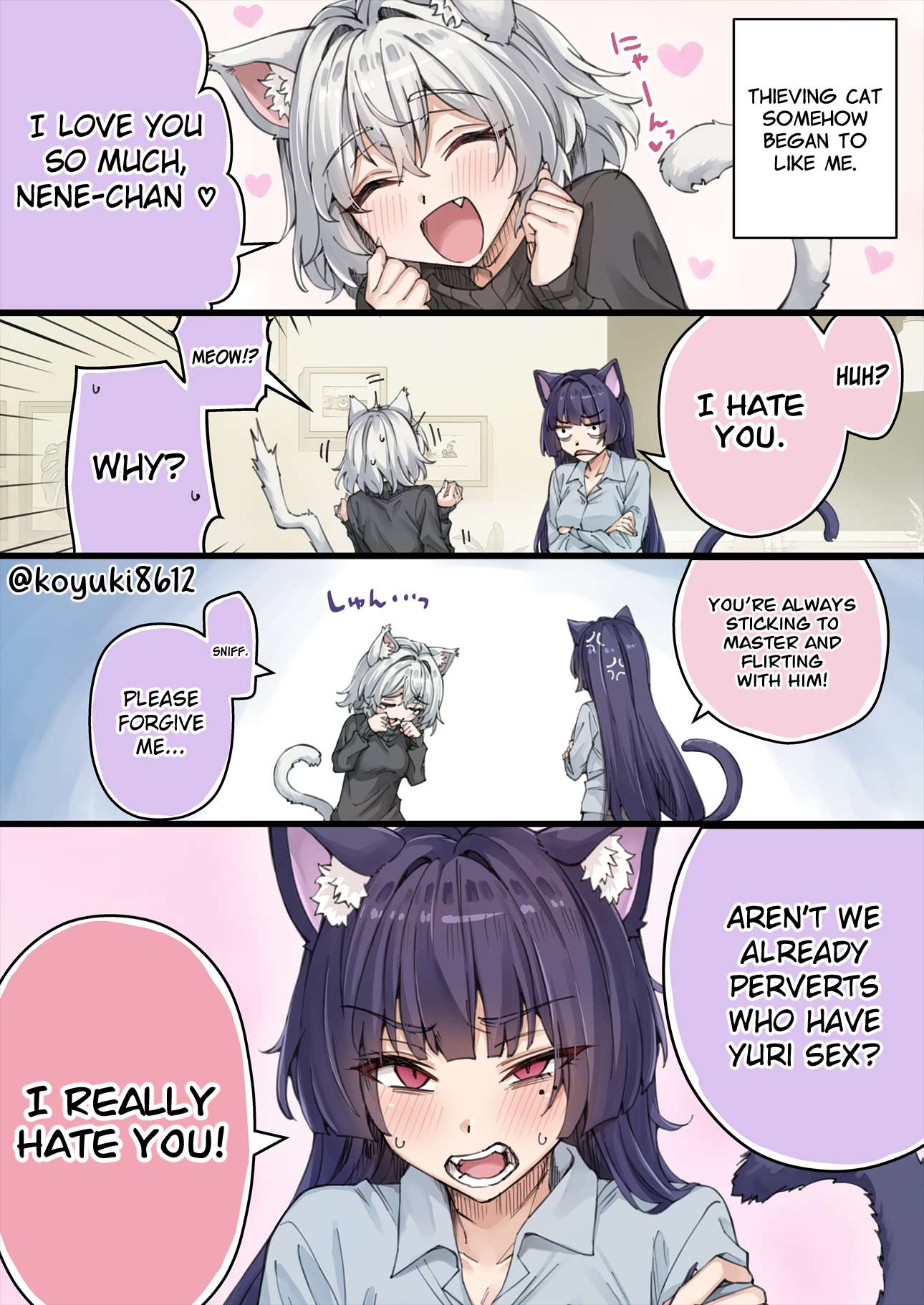 The Yandere Pet Cat Is Overly Domineering Chapter 44 - Page 1