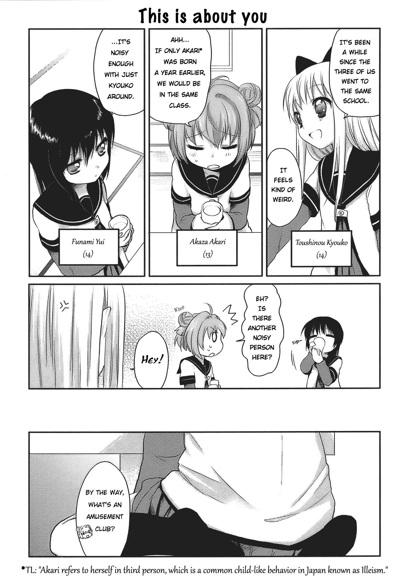 Yuru Yuri Chapter 1 - Page 8