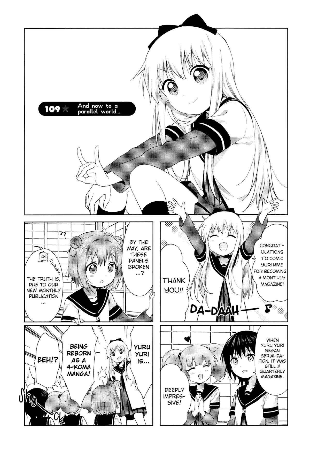 Yuru Yuri Chapter 109 - Page 1