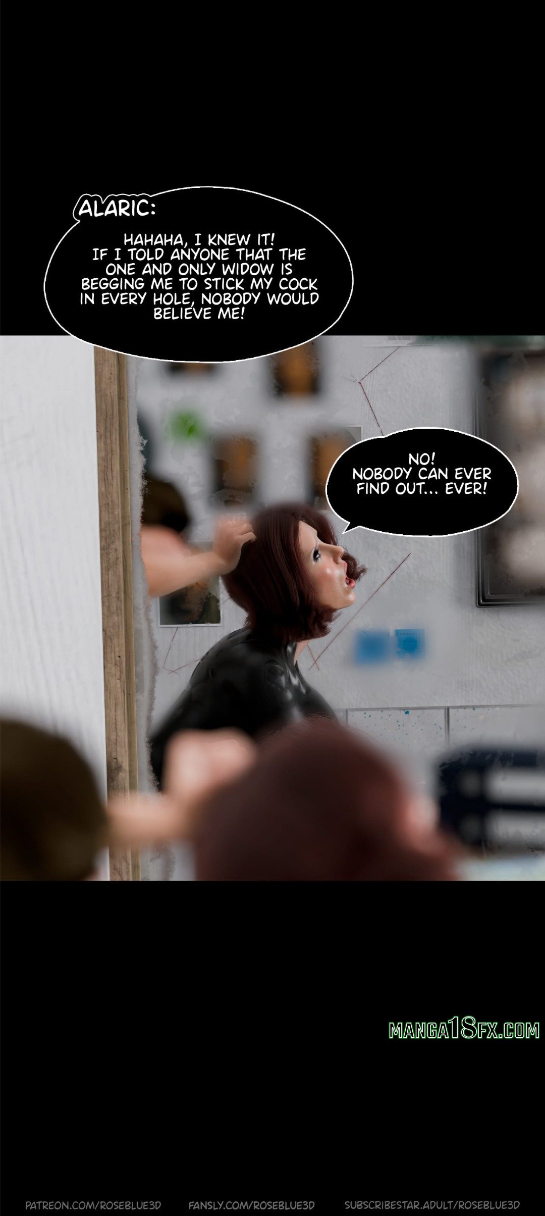 My Neighbor's Widow Raw Chapter 47 - Page 106