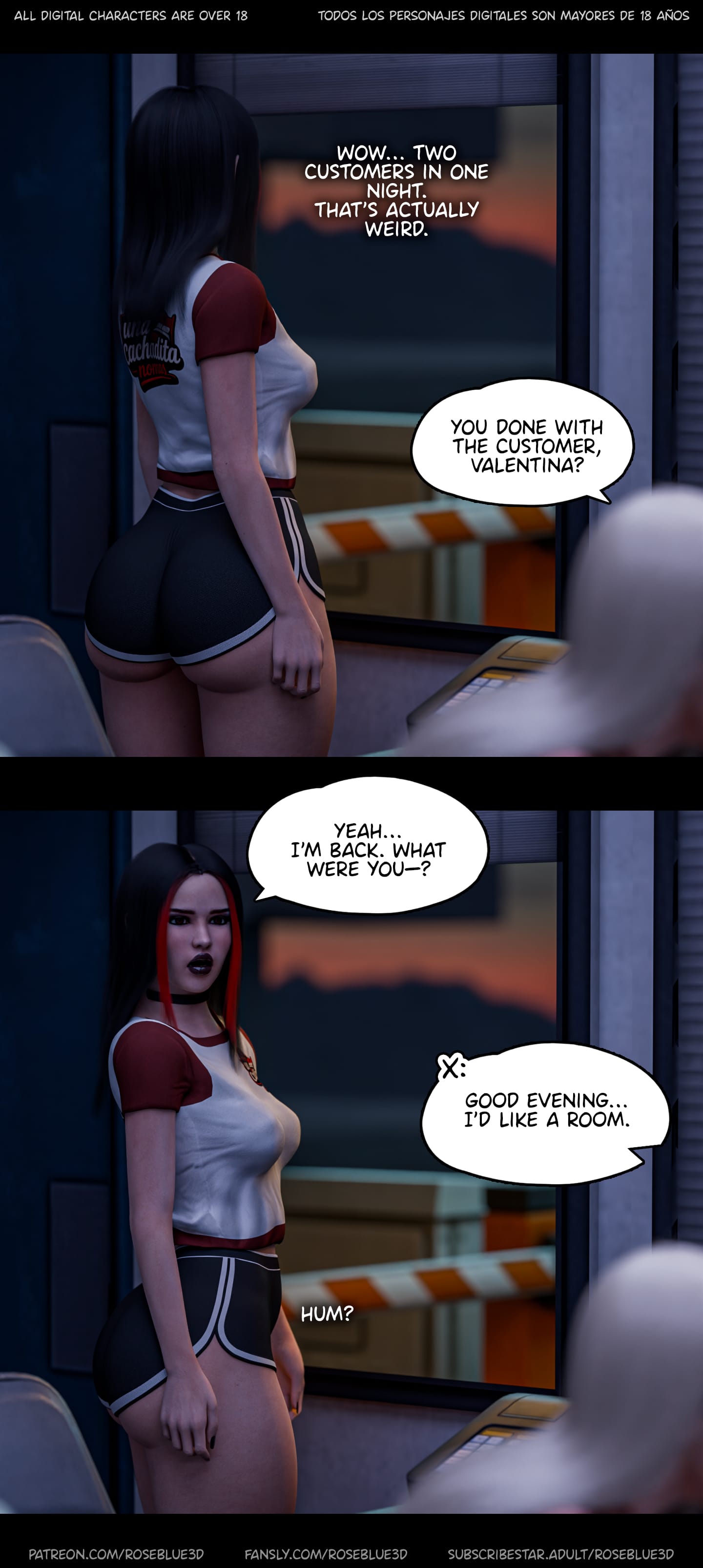 My Neighbor's Widow Raw Chapter 54 - Page 23