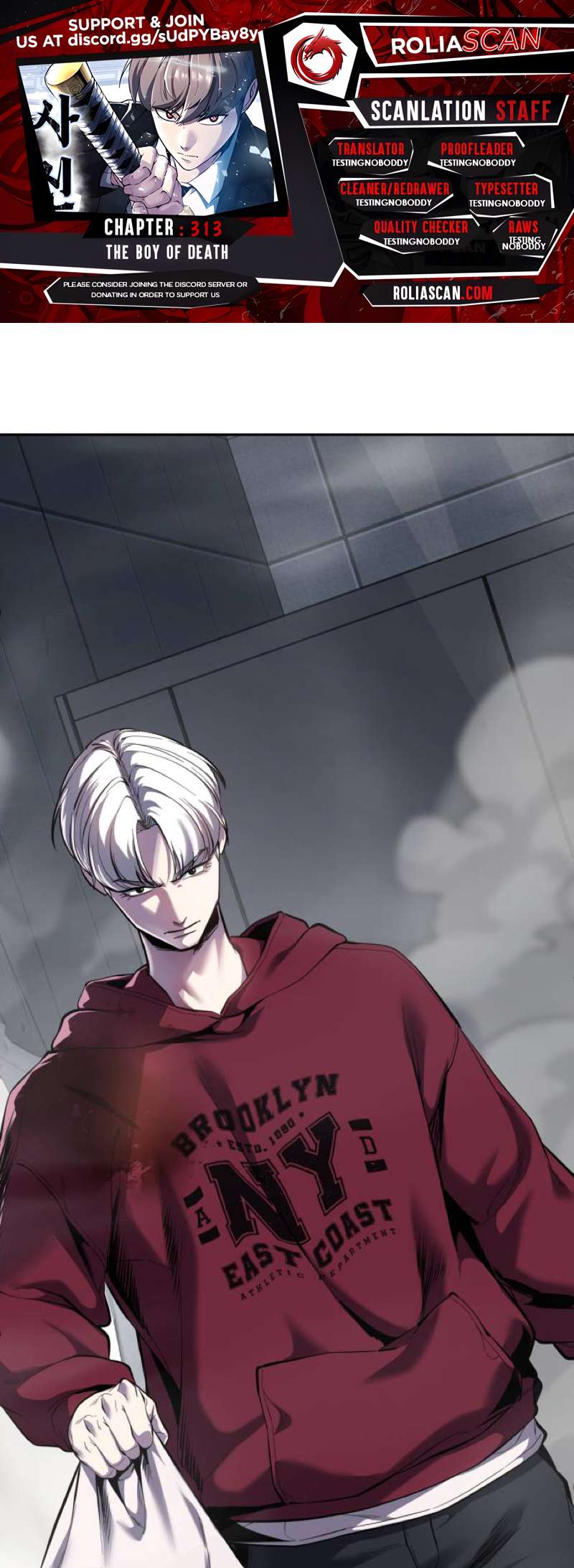 The Boy Of Death Chapter 313 - Page 1