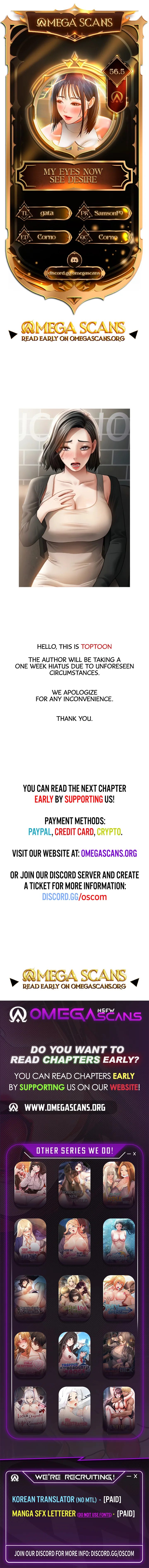 My Eyes Now See Desire Chapter 55.5 - Page 1