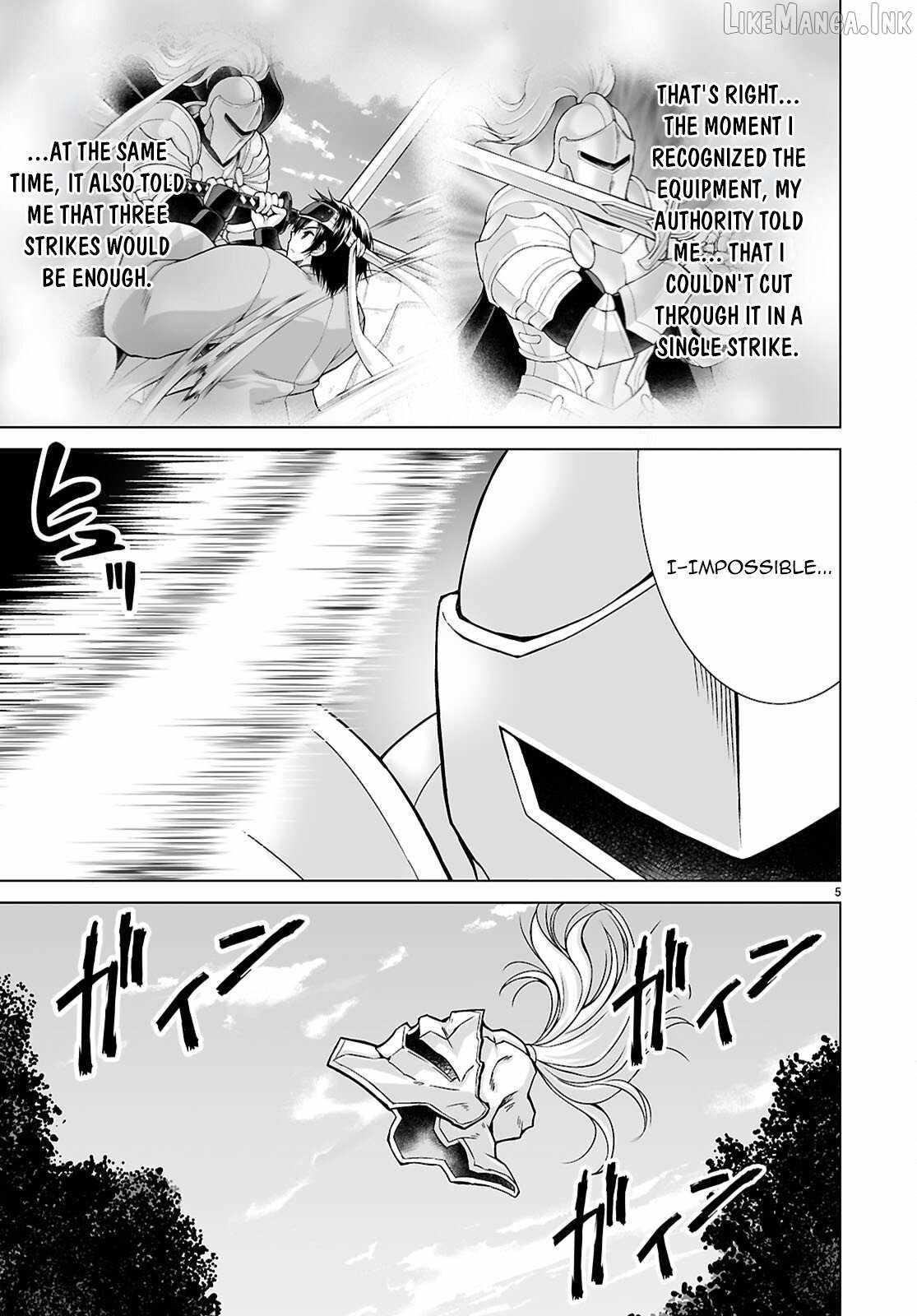 I Was Summoned to Another World, but I Got the Power to Cut Anything, so It Was Easy Mode Chapter 23 - Page 5