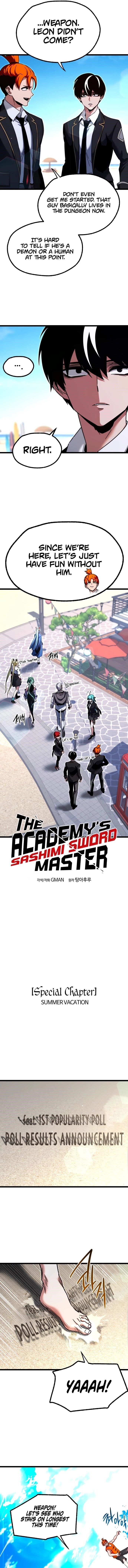 I Took over The Academy With a Single Sashimi Knife Chapter 49.5 - Page 3