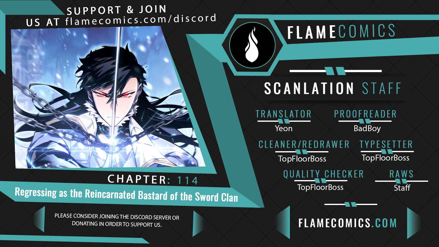 Regressing as the Reincarnated Bastard of the Sword Clan Chapter 114 - Page 1