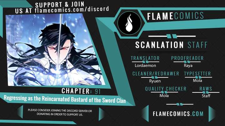 Regressing as the Reincarnated Bastard of the Sword Clan Chapter 91 - Page 1