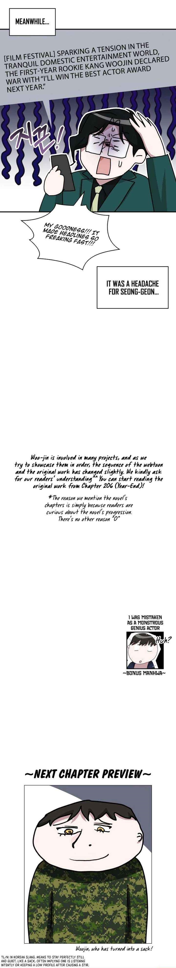 I Was Immediately Mistaken for a Monster Genius Actor Chapter 80 - Page 9