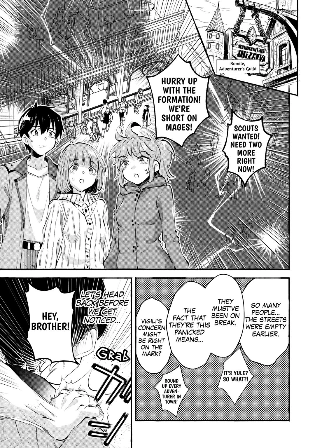 Ochikobore “1” Mahou Tsukai wa, Kyou mo Muishiki ni Cheat wo Tsukau Chapter 39 - Page 17