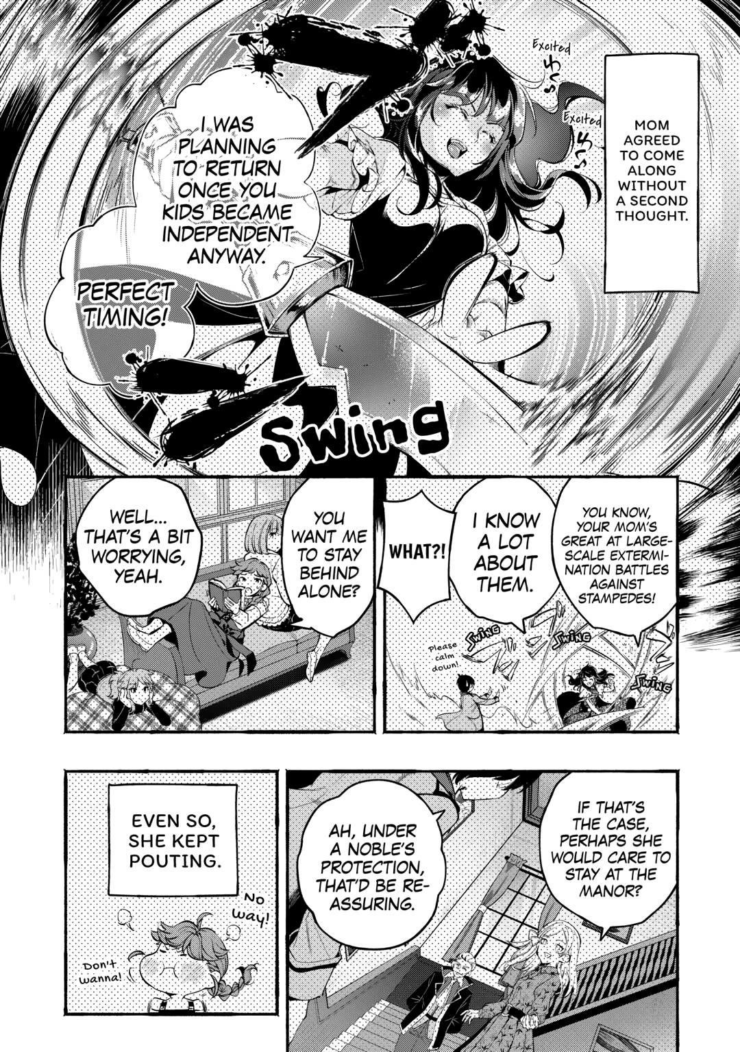 Ochikobore “1” Mahou Tsukai wa, Kyou mo Muishiki ni Cheat wo Tsukau Chapter 40 - Page 16