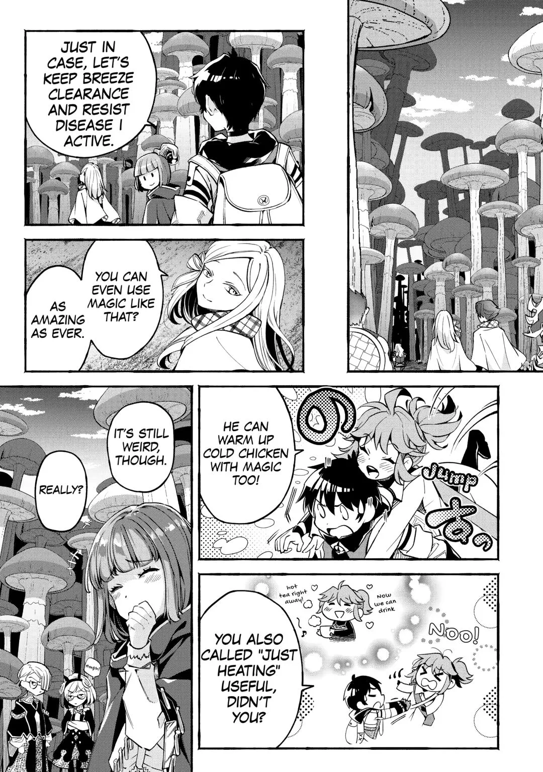 Ochikobore “1” Mahou Tsukai wa, Kyou mo Muishiki ni Cheat wo Tsukau Chapter 42 - Page 9