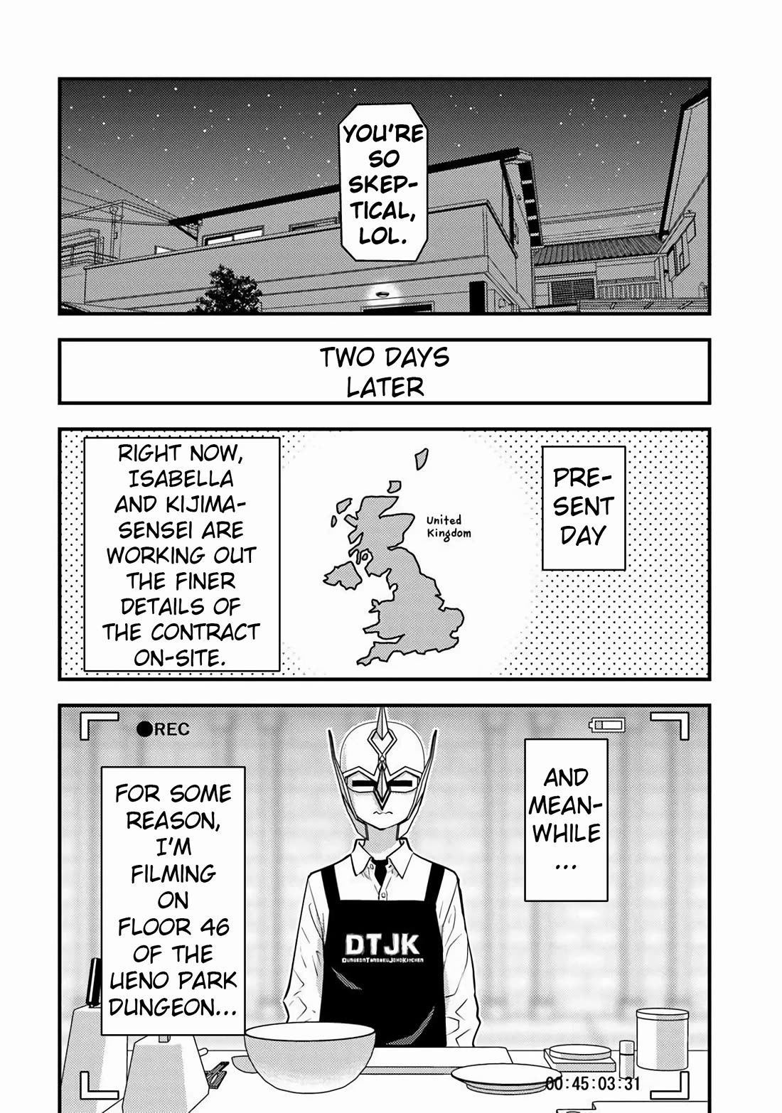 The hero returns from another world, becomes an influencer, and earns money in the real world, where dungeons have appeared! Chapter 32 - Page 18