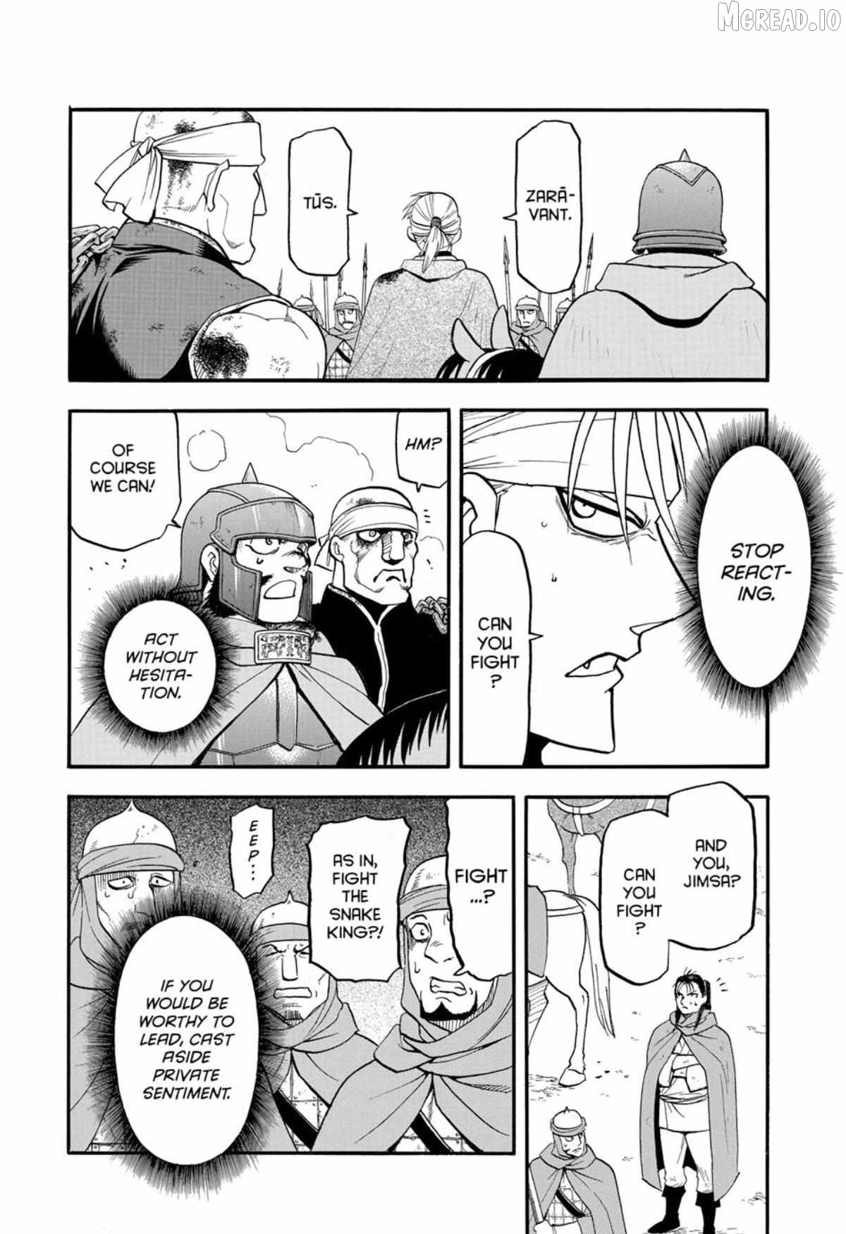 The Heroic Legend of Arslan Chapter 151 - Page 14