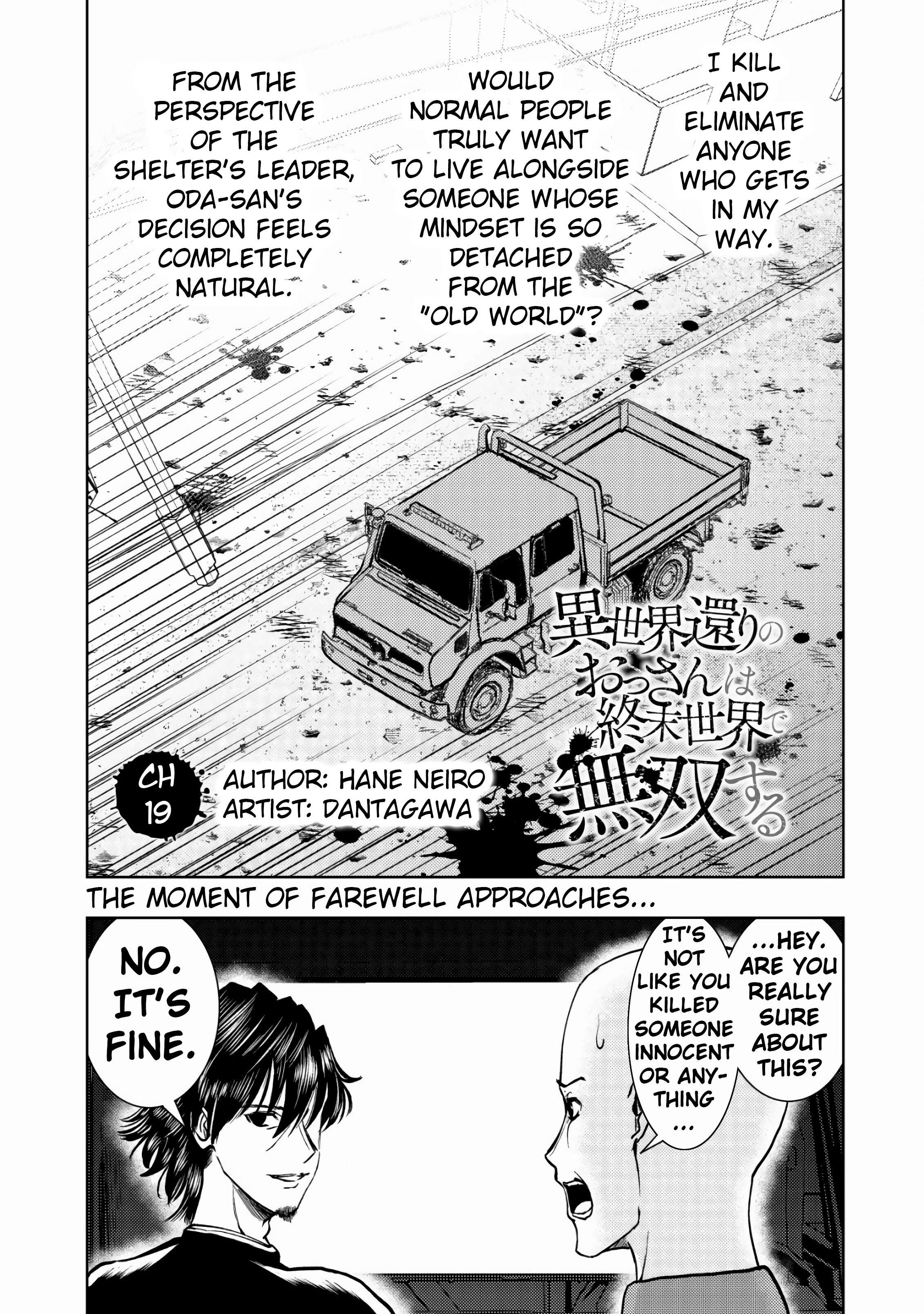 A Middle-aged Man Who Returned From Another World Becomes Unrivaled In The Apocalyptic World Chapter 19 - Page 3